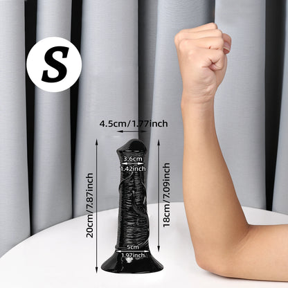 Horse Dildo with Suction Cup - Realistic Animal Toy