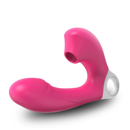 Dual-Action Clit Sucker and G-Spot Vibrator