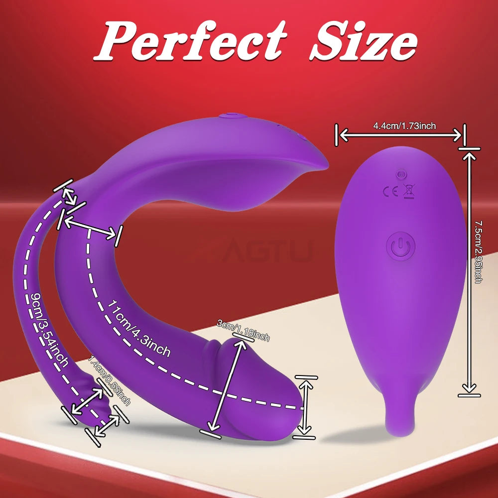 APP-Controlled Wearable Panty for G-Spot & Clitoral Stimulation