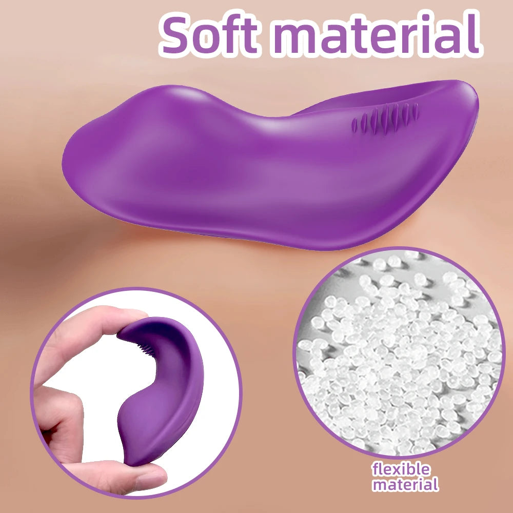Wearable APP-Controlled Clit Vibrator for Couples & Solo Play