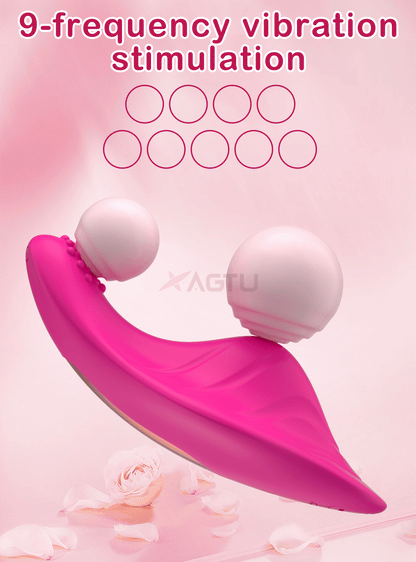 APP-Controlled Clit & Nipple Panty Vibrator for Couples