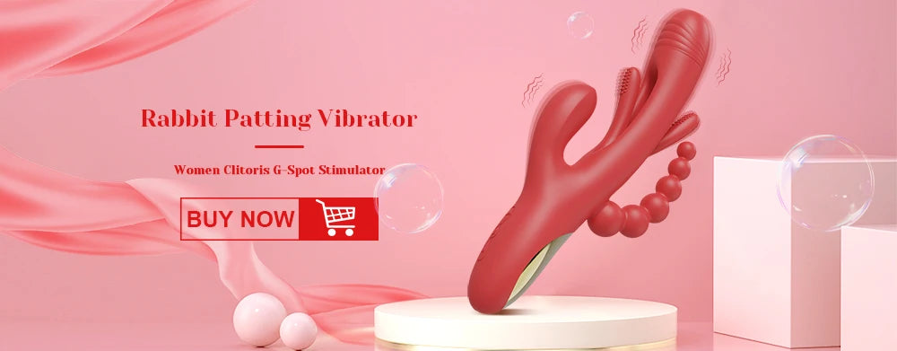 Tapping Flapping Vagina Vibrator & Clit Sucker Rabbit