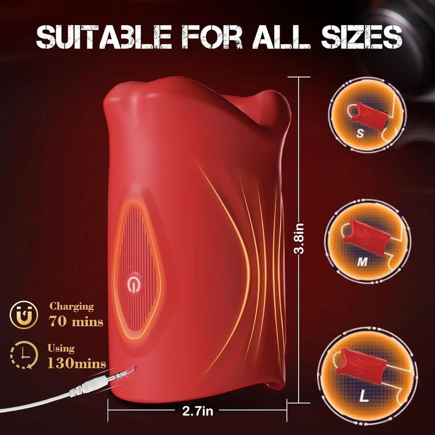 9-Speed Penis Trainer with Vibration & Delay Function