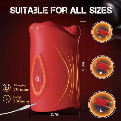 9-Speed Penis Trainer with Vibration & Delay Function