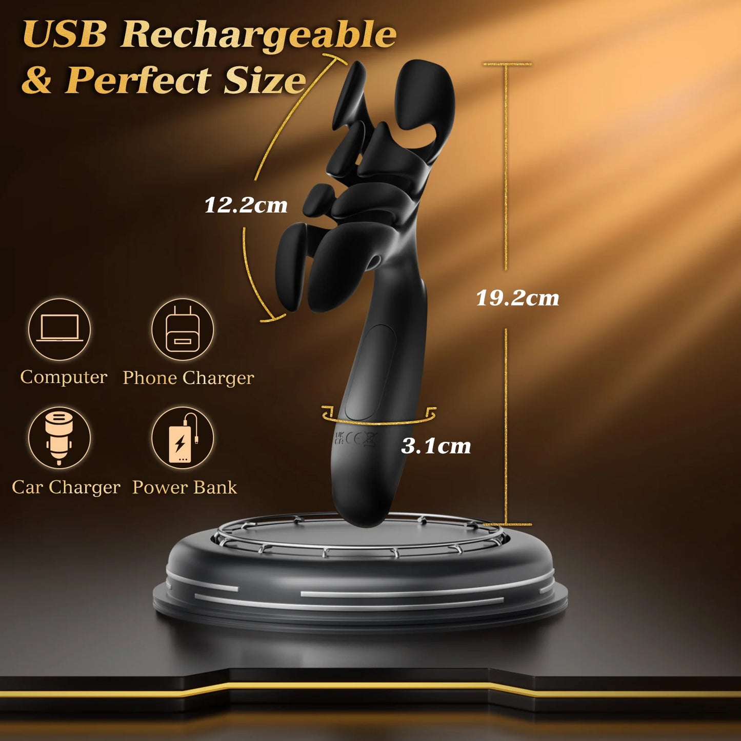 Penis Trainer & Delay Masturbator: Glans Stimulator for Endurance Control