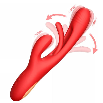 Tapping Flapping Rabbit Vibrator with G-Spot & Anal Stimulation
