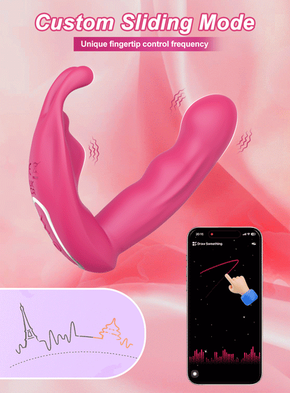 APP Control Thrusting Dildo: Rotating Telescopic G-Spot Massager