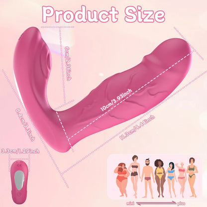 APP-Controlled Rabbit Panty Vibrator for G-Spot & Clit