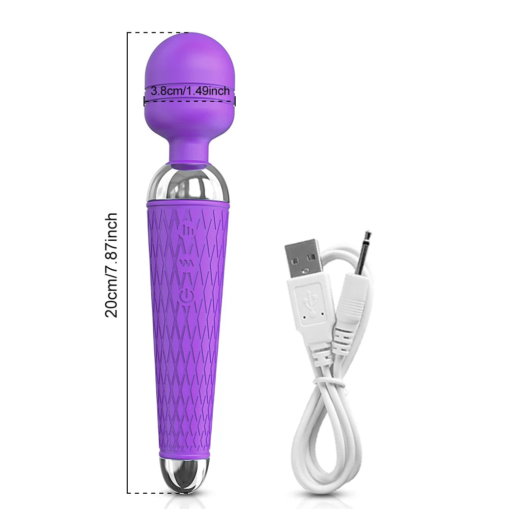 Wand Vibrator for Clitoral Breast & Nipple Massage