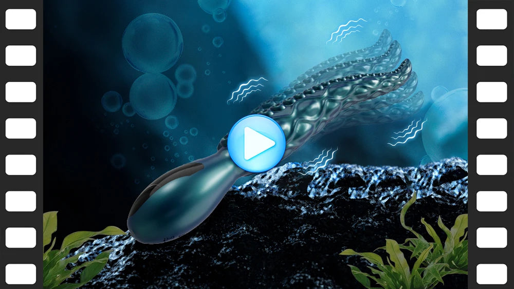 Monster Octopus Tentacle Dildo for G-Spot & Anal Play