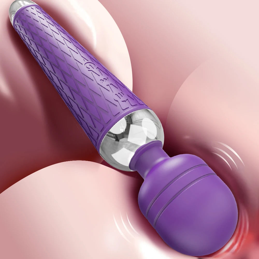 Wand Vibrator for Clitoral Nipple & Breast Stimulation