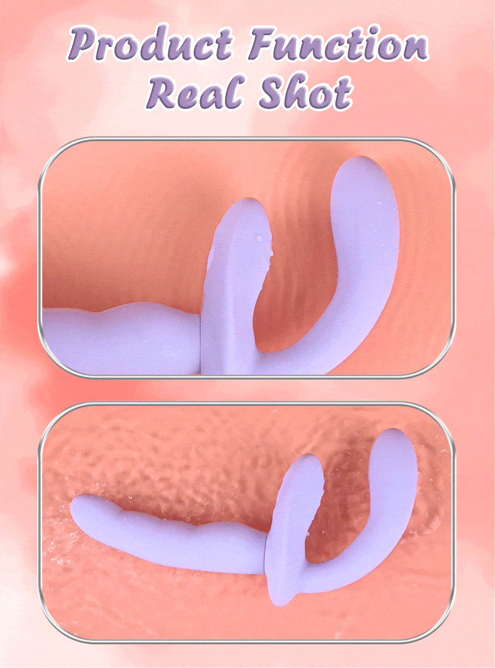 APP-Controlled 2-in-1 Wearable Dildo for G-Spot & Clit