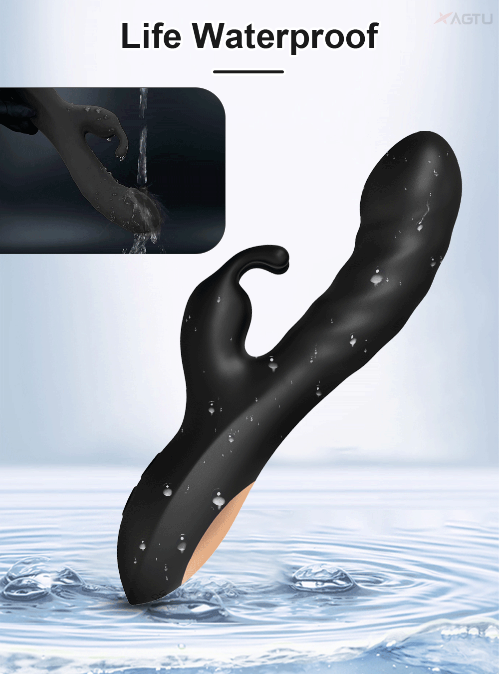 10-Speed Rabbit Vibrator: G-Spot & Clitoris Stimulator