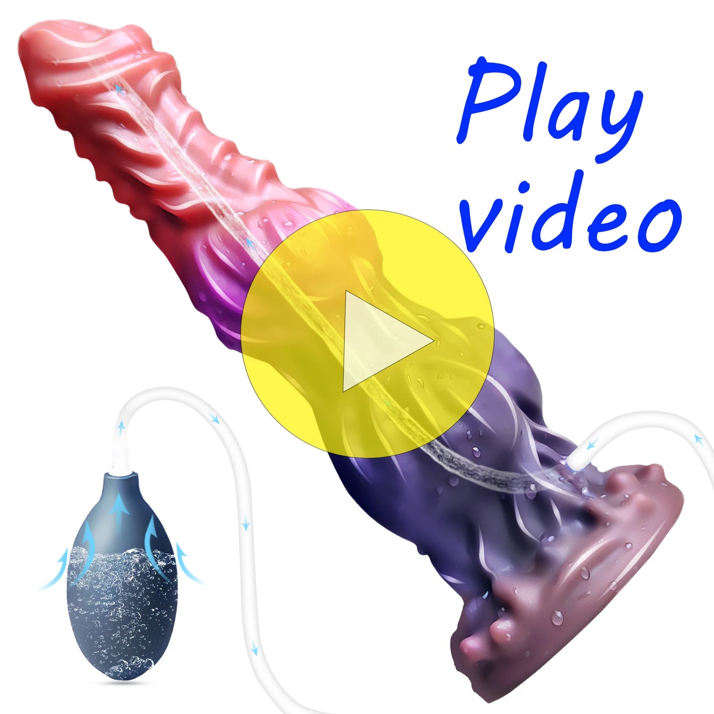 Animal Knot Dildo with Squirting Ejaculation Function