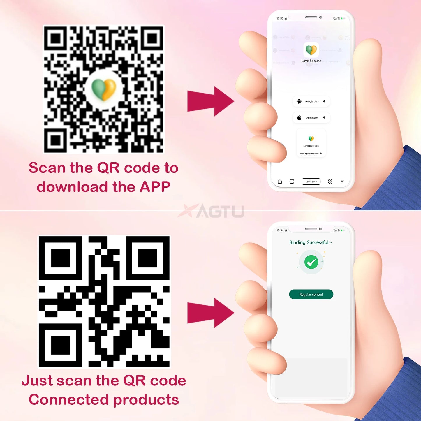 APP-Controlled Clit & Nipple Panty Vibrator for Couples