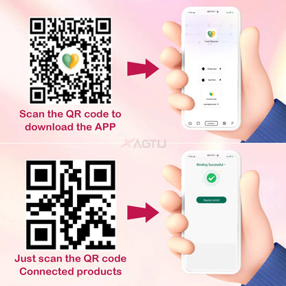 APP-Controlled Clit & Nipple Panty Vibrator for Couples