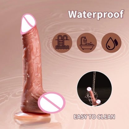 Wireless Heated Dildo for G-Spot Stimulation