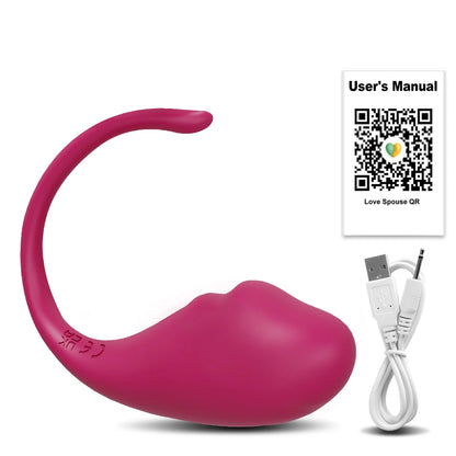 APP-Controlled Wearable Love Egg for Couples' Remote Play