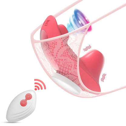 Remote Control Clit Sucker Panty with Magnetic Seal