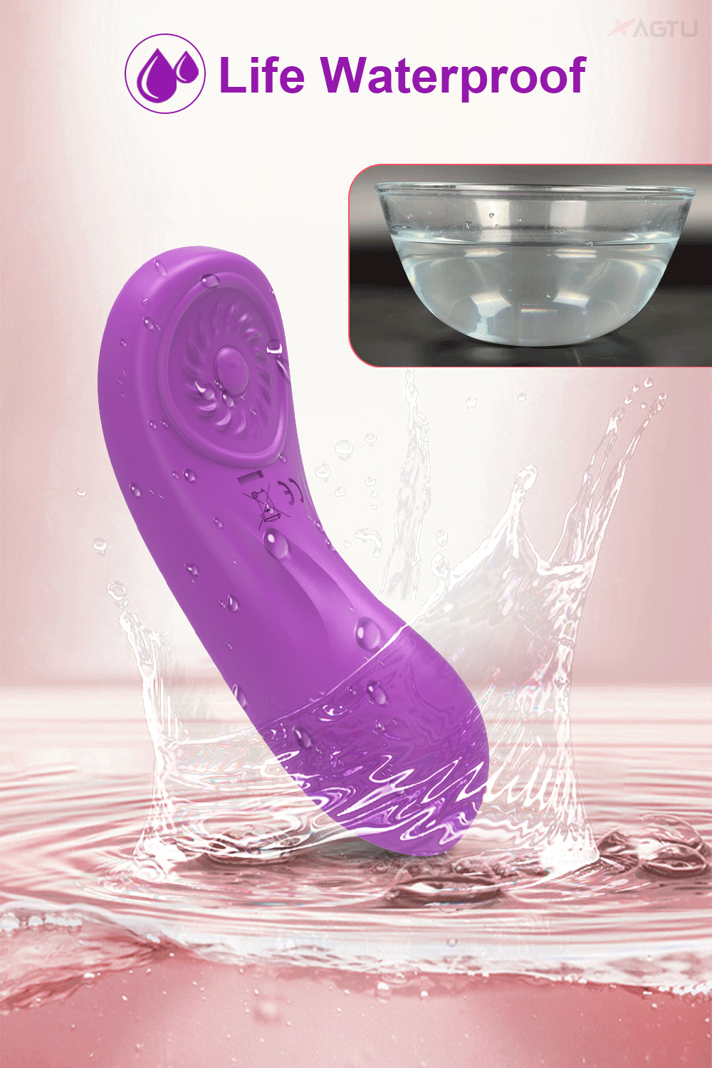 APP-Controlled Magnetic Clit Stimulator Panty for Women