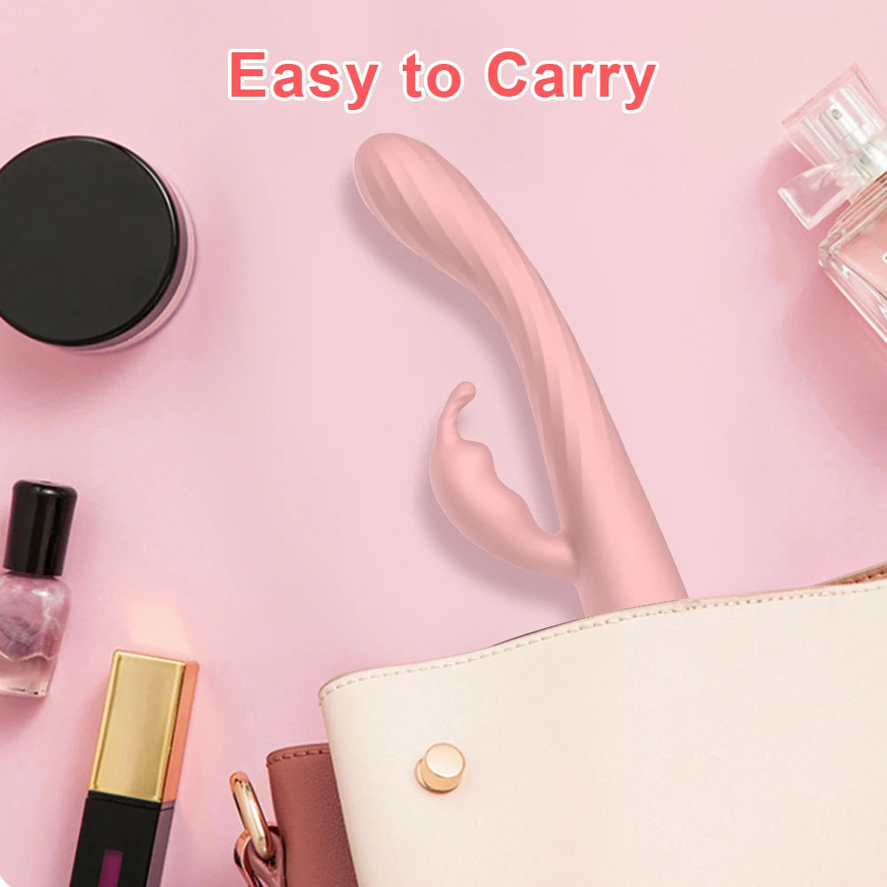 Beginner Rabbit Vibrator: G-Spot & Clitoris Stimulator