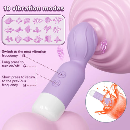 Mini Wand for Clitoral and Nipple Stimulation