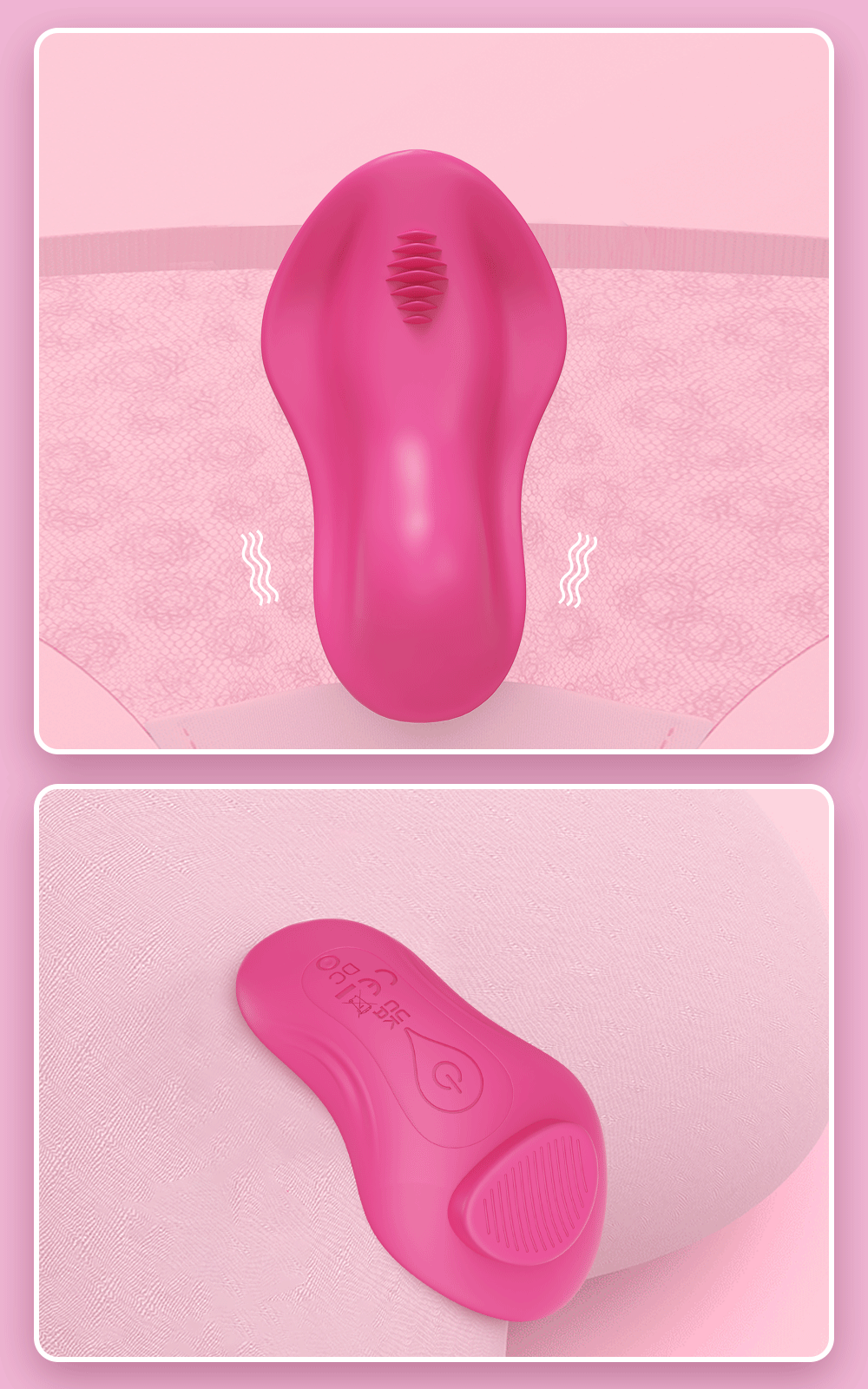 APP/Bluetooth Clit Stimulator Panty with Magnetic Seal
