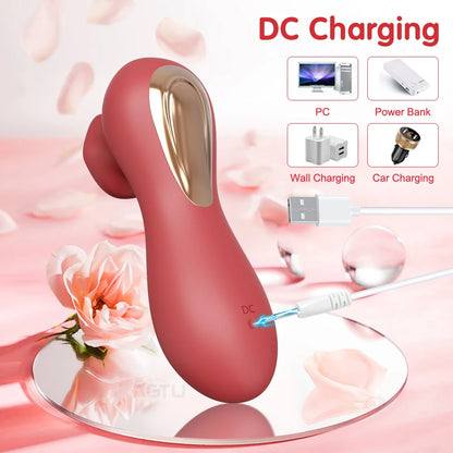 App-Controlled Clitoral Sucker with Vibration & Nipple Stimulation