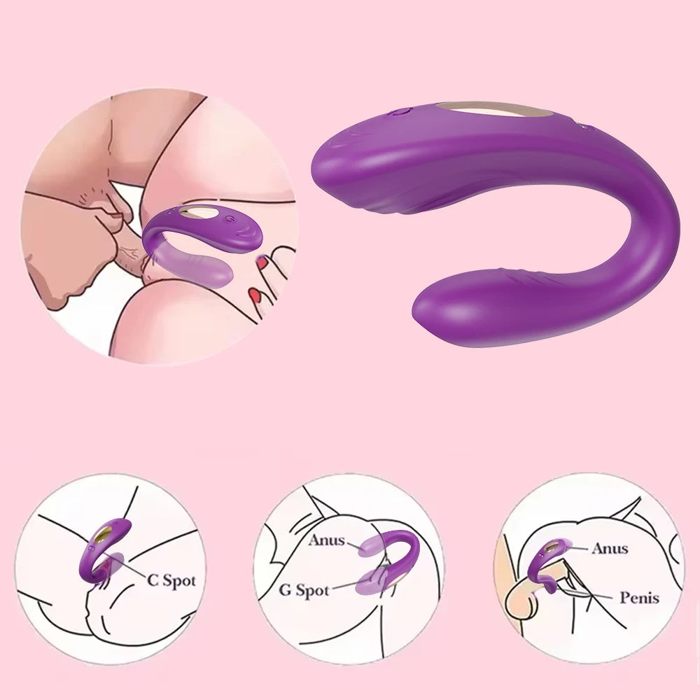 Remote G-Spot & Clitoral Vibrator Panty for Women