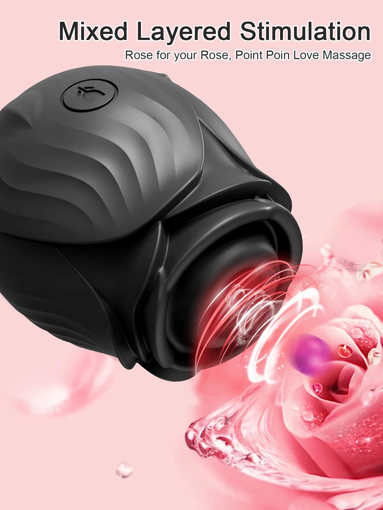 Air-Pulse Clitoral Sucker with Nipple Stimulation and Vibrations