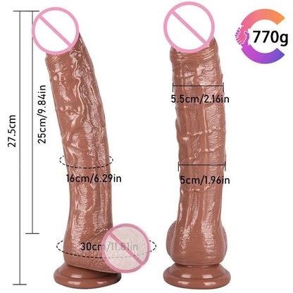 Realistic G-Spot Dildo with Suction Cup