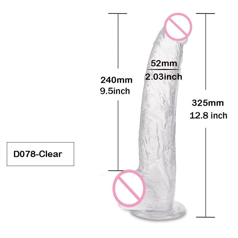 Realistic G-Spot Dildo with Suction Cup