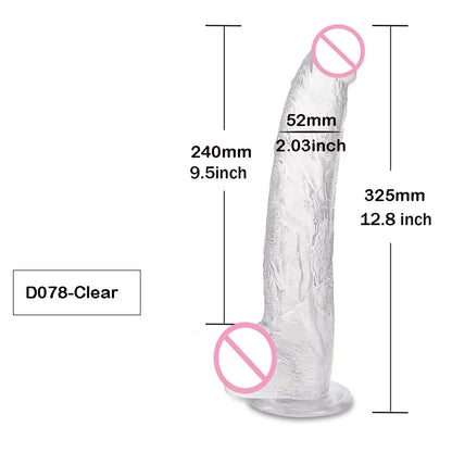 Realistic G-Spot Dildo with Suction Cup