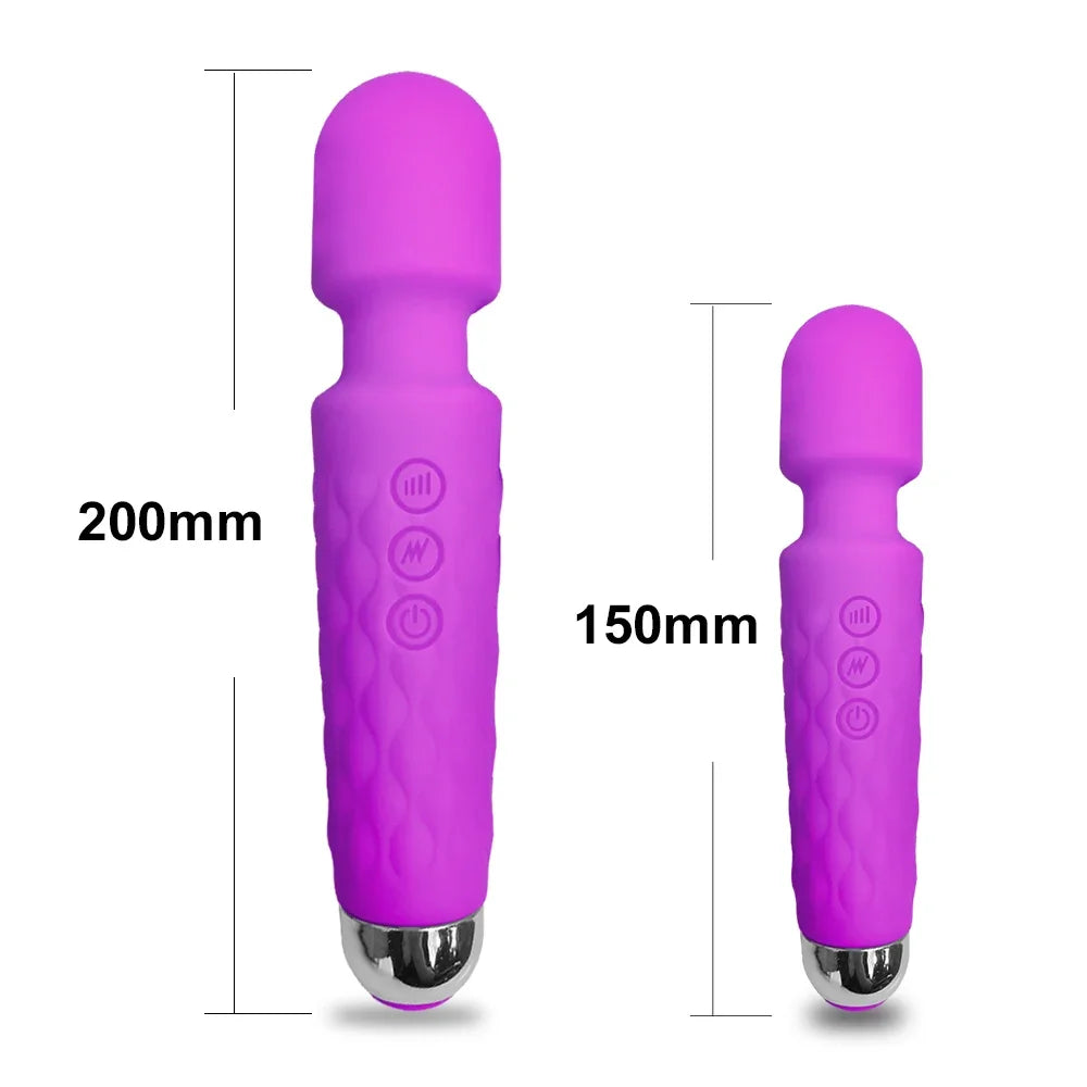 Wand Vibrator for Clitoral Breast & Nipple Massage