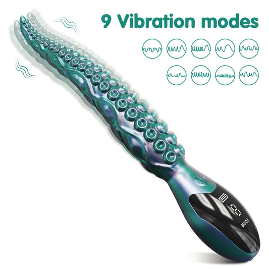 Monster Octopus Tentacle Dildo for G-Spot & Anal Play