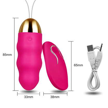 Wearable Panty Egg with Remote Control for Women