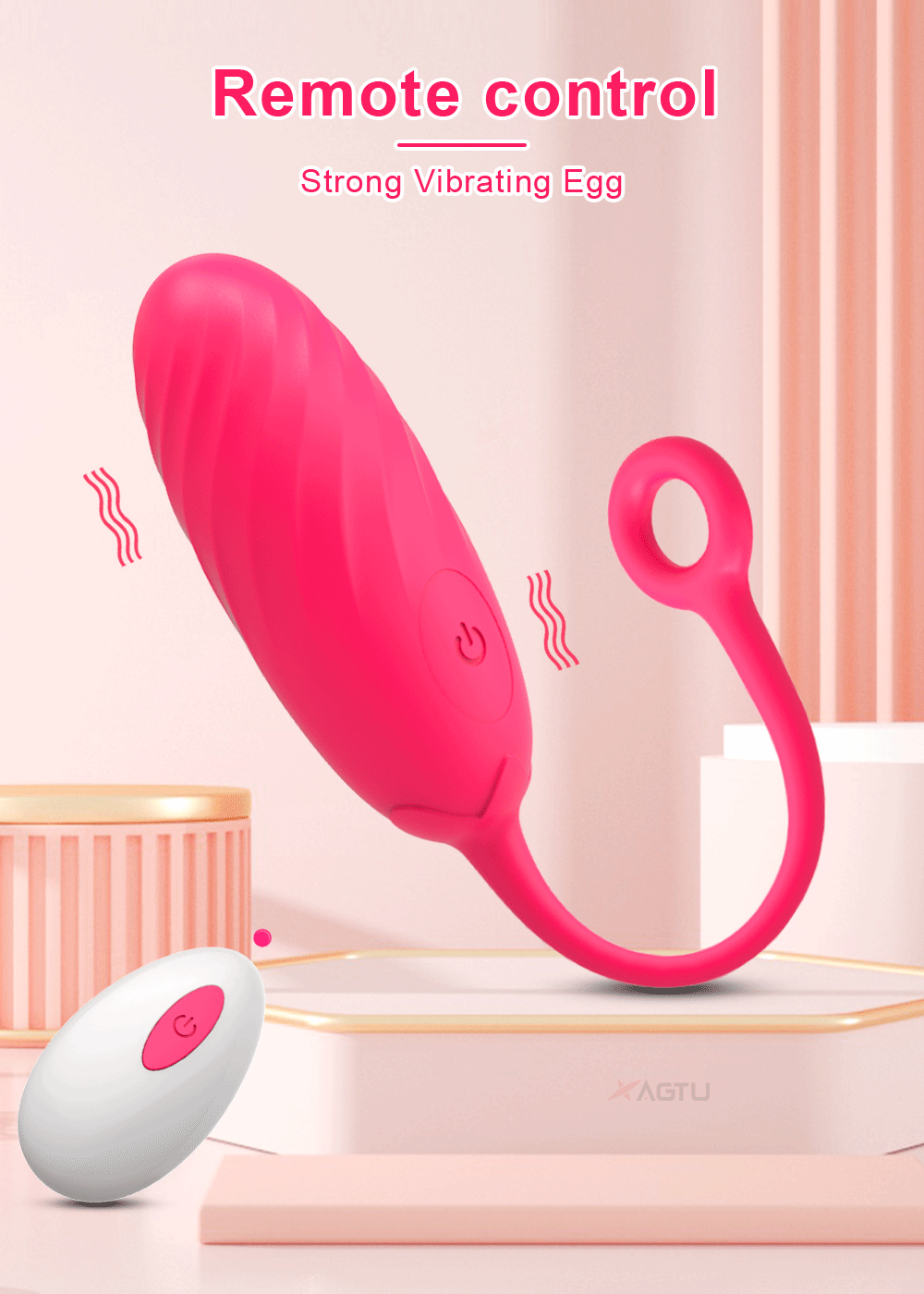 Remote Control Panty Egg for G-Spot & Clit Stimulation
