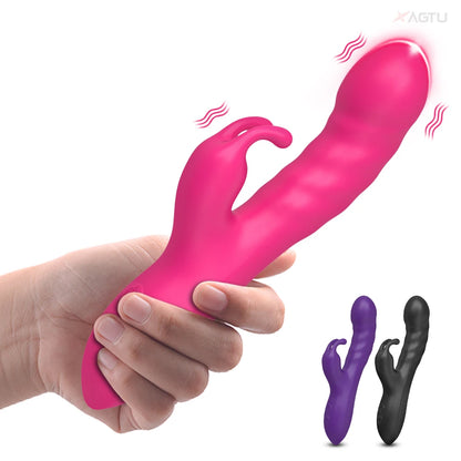 Powerful 2-in-1 Rabbit Vibrator for Clit and G-Spot