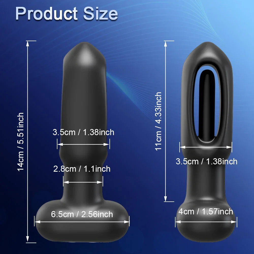 APP Controlled Patting Butt Plug - Prostate Stimulator