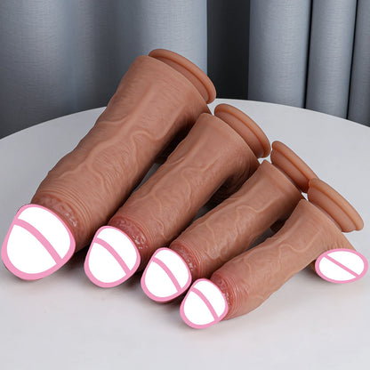 Huge Veined Realistic Dildo with Suction Cup