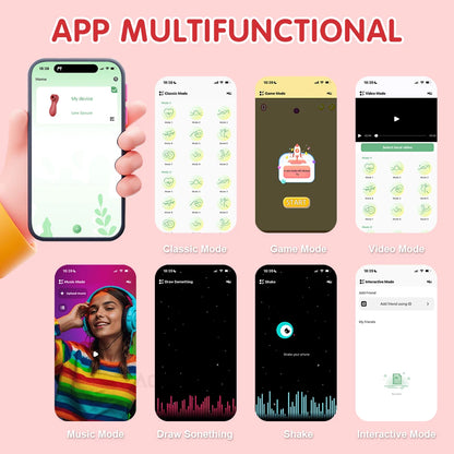 App-Controlled Clitoral Sucker with Vibration & Nipple Stimulation