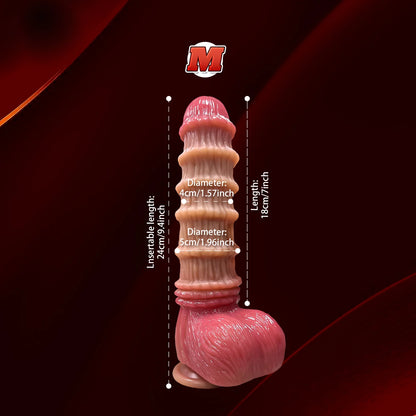 3-Size Monster Dildo Set - Large & Realistic