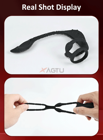 APP Control Cock Ring & Vibrating Butt Plug Prostate Massager Combo