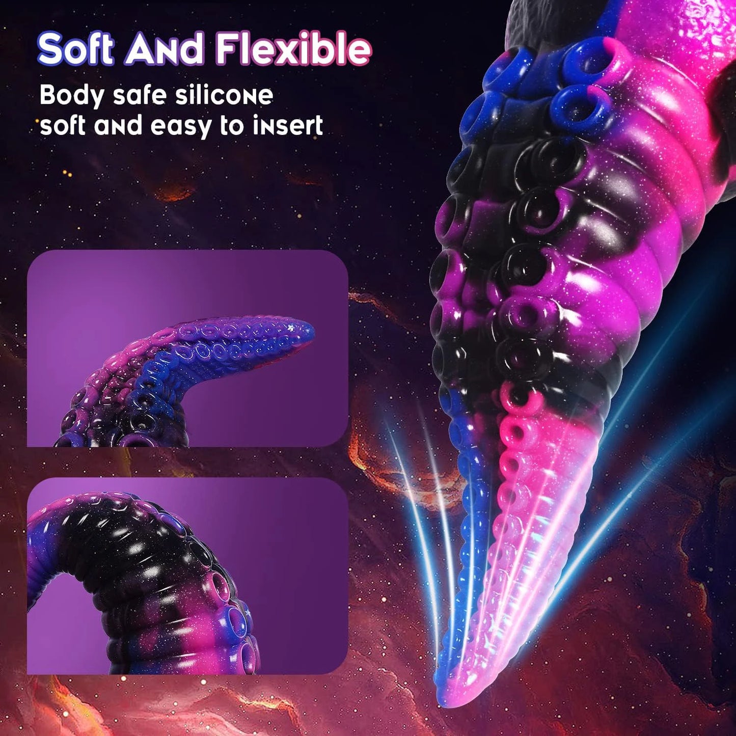 Fantasy Tentacle Dildo with Strong Base