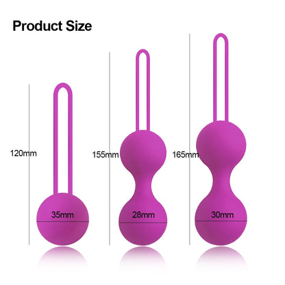 Smart Remote Geisha Kegel Balls for Vaginal Tightening