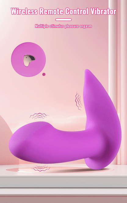 Remote Panty Vibrator for G-Spot & Clitoral Stimulation
