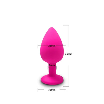 4pcs Soft Silicone Anal Plug Mini Erotic Butt Plug for Anal Toy Beginner Prostate Massager Sex Toy for Men Women Gay Couples
