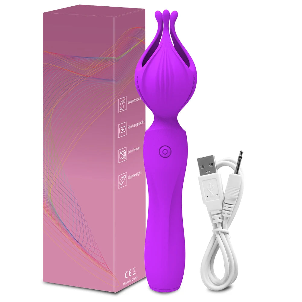 Wiggle Motion Vibrator for Clitoral & Nipple Stimulation