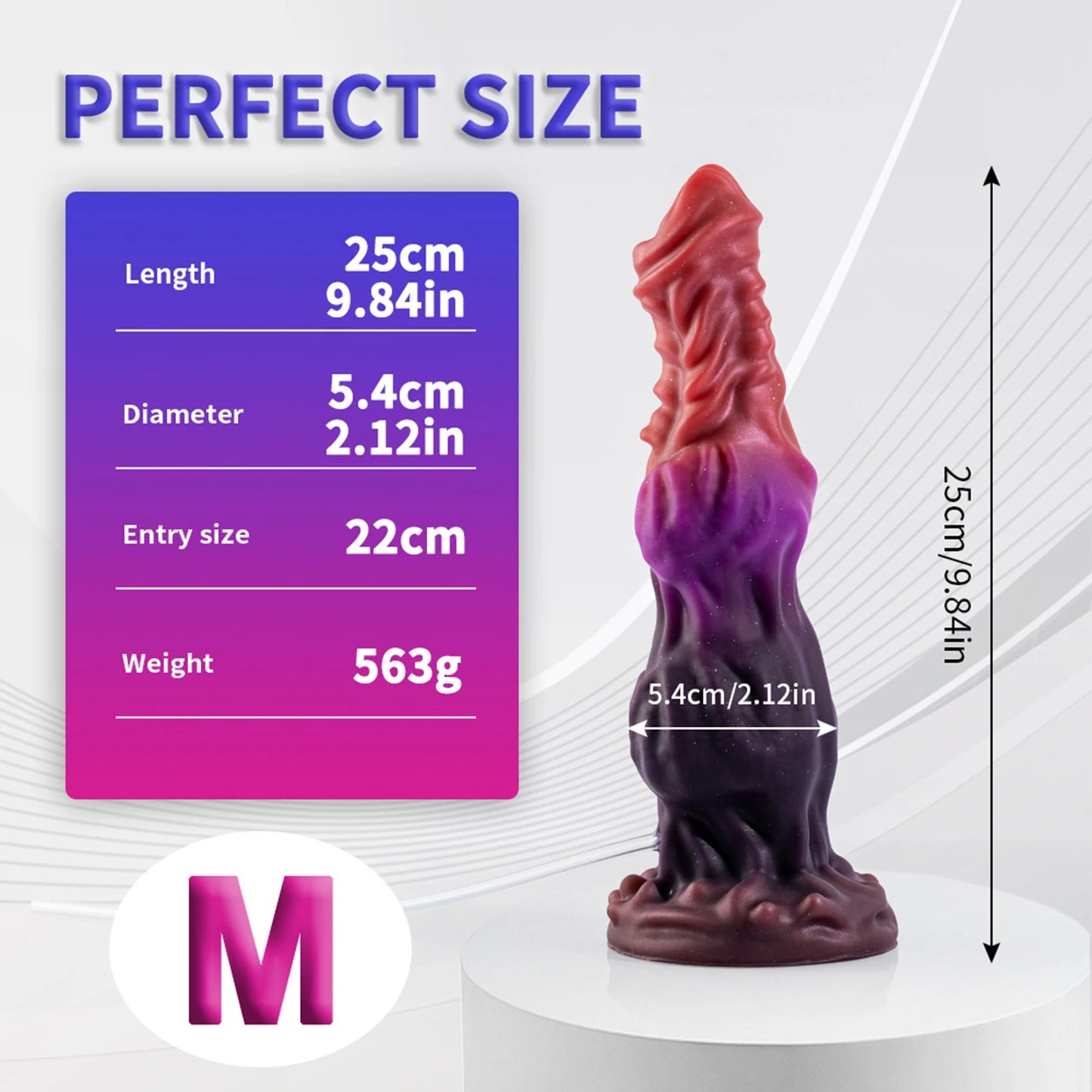 Squirting Monster Dildo with Strong Suction Base