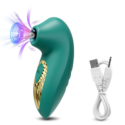 Clitoral Suction Vibrator with Nipple Stimulator for Women